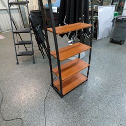 5 Shelf Book Shelf Unit From Staples . $30 . City Of Orange 🍊