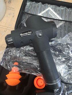 Massage Gun with Attachments & Carrying Case
