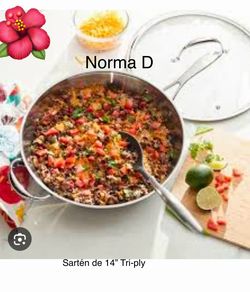 Sartén de 14” tru-ply nuevo en su caja 🌺 princess house 🌺