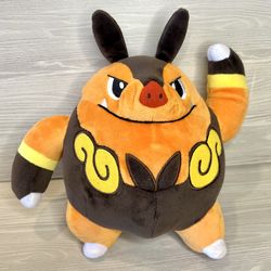 Pignite Plush 8" Pokemon Center 2010 Original OA Stuffed Toy Doll Japan