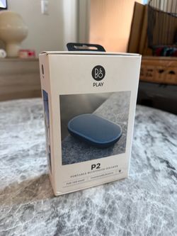 B&O Beoplay P2 Royal Blue Portable Bluetooth Speaker - With Original Box