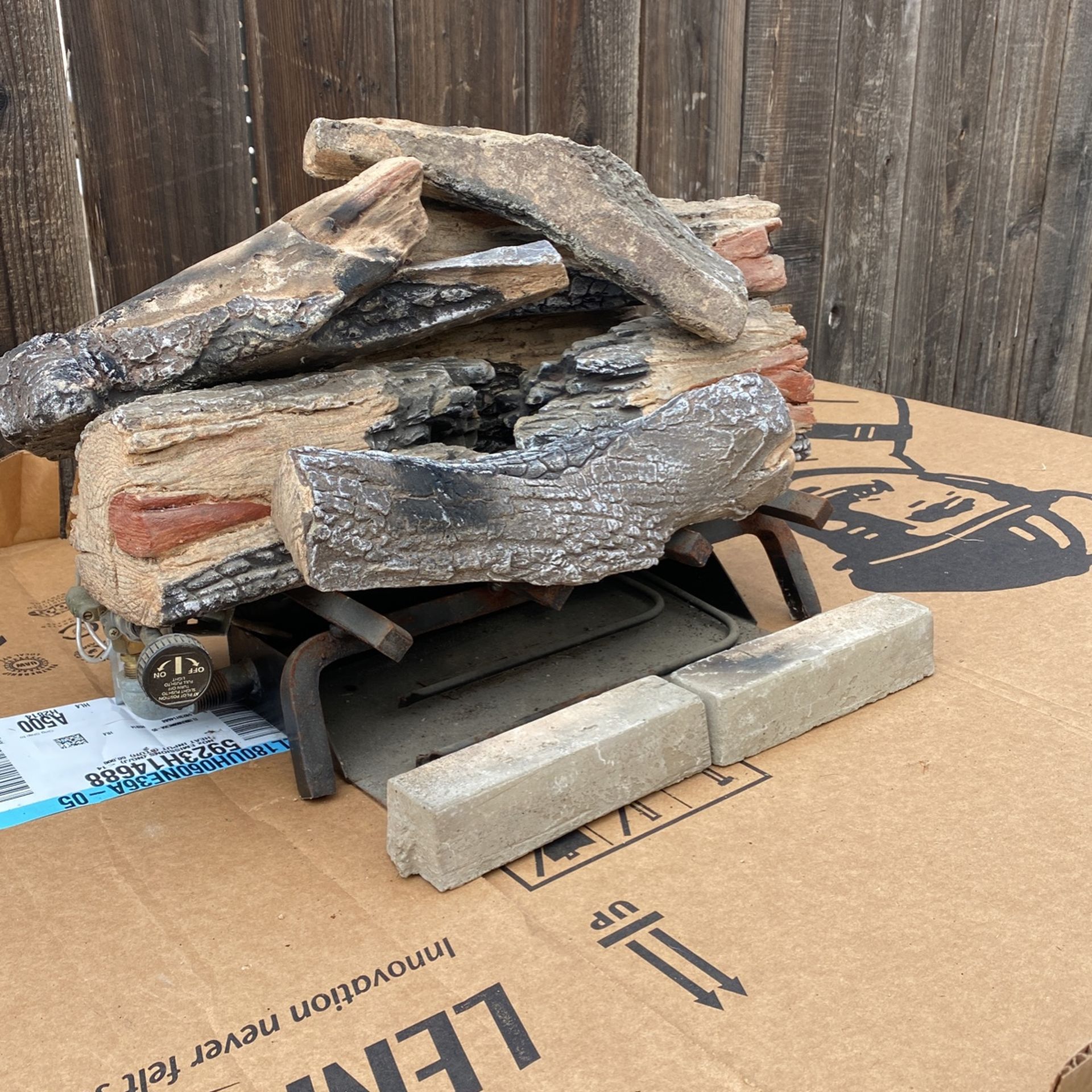 Gas Fire Display Fire Place