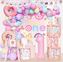 Sweet One Birthday Party Decoration Girls