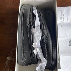 Minnetonka mooshide classic, black