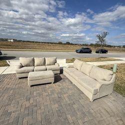 🛋️ Ashley’s Couches with Ottoman - Free Delivery