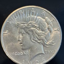 1926 Peace Silver Dollar – Nice Detail