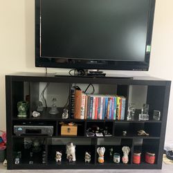 Book Shelf And Tv 