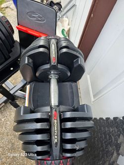 Bowflex Dumbells 10-90 With Stand