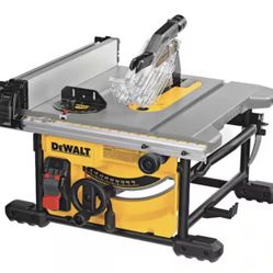 DEWALT 15 Amp Corded 8-1/4 in. Compact Portable Jobsite Tablesaw (Stand Not Included