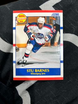 Stu Barnes NHL trading card