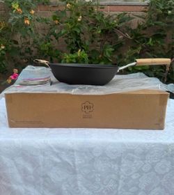 Brand New 13” Carbon Steel Wok – Princess House #10905