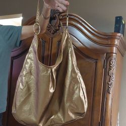 New Queen Latifa Gold Purse Hobo Bag $25 OBO 