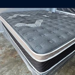 Queen Size Oasis Thermal Confort Europillow Top Mattress 