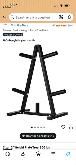 2” Weight Plates Tree (New)