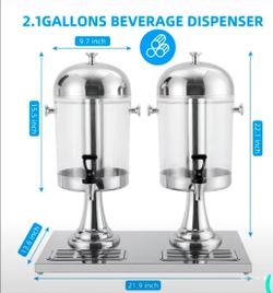 Double Beverage Dispenser