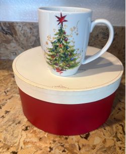 Pottery Barn Christmas Tree Holiday Mug