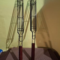 2 pack Kabob  Grilling Baskets-$18.00