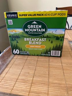 Green Mountain light Roast coffee Roasters