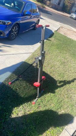 Maxi Climber Folding Portable Upright Stair Stepper Exercise Equipment 