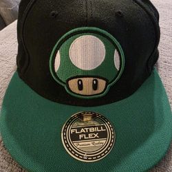 Super Mario 1-Up Mushroom Snapback Hat *NEW*