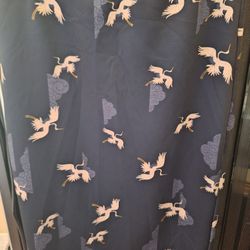 Tahari Navy Blue Skirt