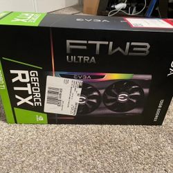 EVGA GeForce RTX 3080Ti FTW3 Ultra 12GB GDDR6X