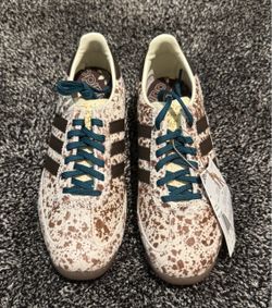 adidas SL 72 OG W Pony Print Animal Sneaker Off White/Dark Brown US 6