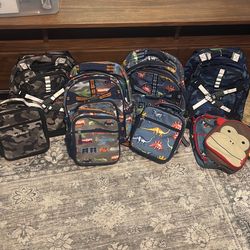 Pottery barn kids backpacks / lunch box
