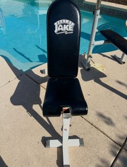 Body by Jake incline bench. Made in USA.