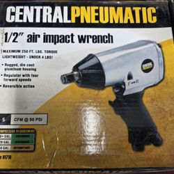 Central Pneumatic 1/2" Air Impact Wrench