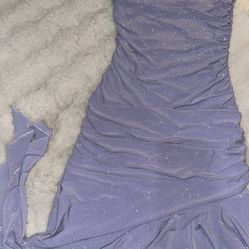 Purple Glittery Dress