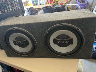 Infinity Dual Subwoofer Box Kenwood