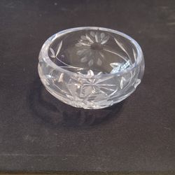 Vintage Waterford Crystal 2-1/2" Trinket Bowl