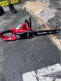 Homelite 14 Inch Corded  Chainsaw