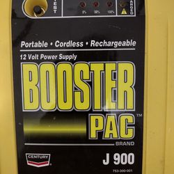 Century J900 Booster Pac (Portable Car Battery Jump Starter)