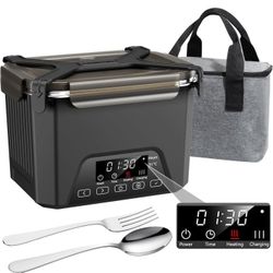 1.2L Self Heating Lunch Box Battery Powered with Automatic Heating