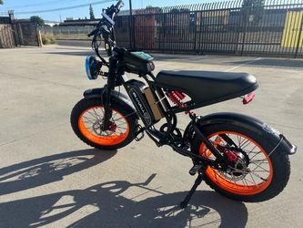 Bluvall 20 inch fat tire electric bicycle 48v 1000w motor Ebike