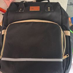 New DEBUG Baby Diaper Bag with Changing Station, Baby Shower Gifts - 30L Dual-Use Baby Bag for Girl Boy Mom Dad with 16 Pockets - Travel Diaper Bag Ba