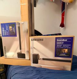 Samsung Soundbar (HW-Q60CF) Dolby Atmos 3.1.2 Home Theater Wireless Sub, Adaptive Audio