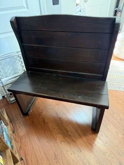 Wood Bench