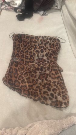 Gage Cheetah tube top size: extra small