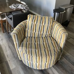 Free Swivel Chair With Designer Cover