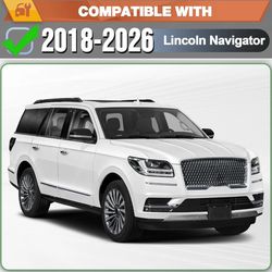 Pofenze Running Boards Side Steps For 2018-— 2026 Ford Expedition And 2018-—-2026 Lincoln Navigator Crew Cab Black Nerf Bars Brand New still in the bo