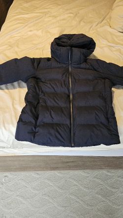 Uniqlo DARK blue Navy Puffy Jacket M