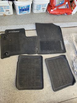 ALL WEATHER FLOOR LINERS : TOYOTA COROLLA
