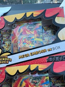 Pokemon MEGA Emboar EX Box