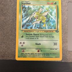 Scyther Unlimited Holofoil