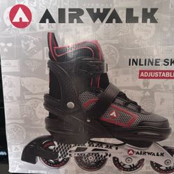 Black And Pink Airwalk Incline Skates