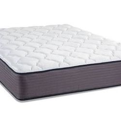 Full Mattress w/ Box Spring And Frame 