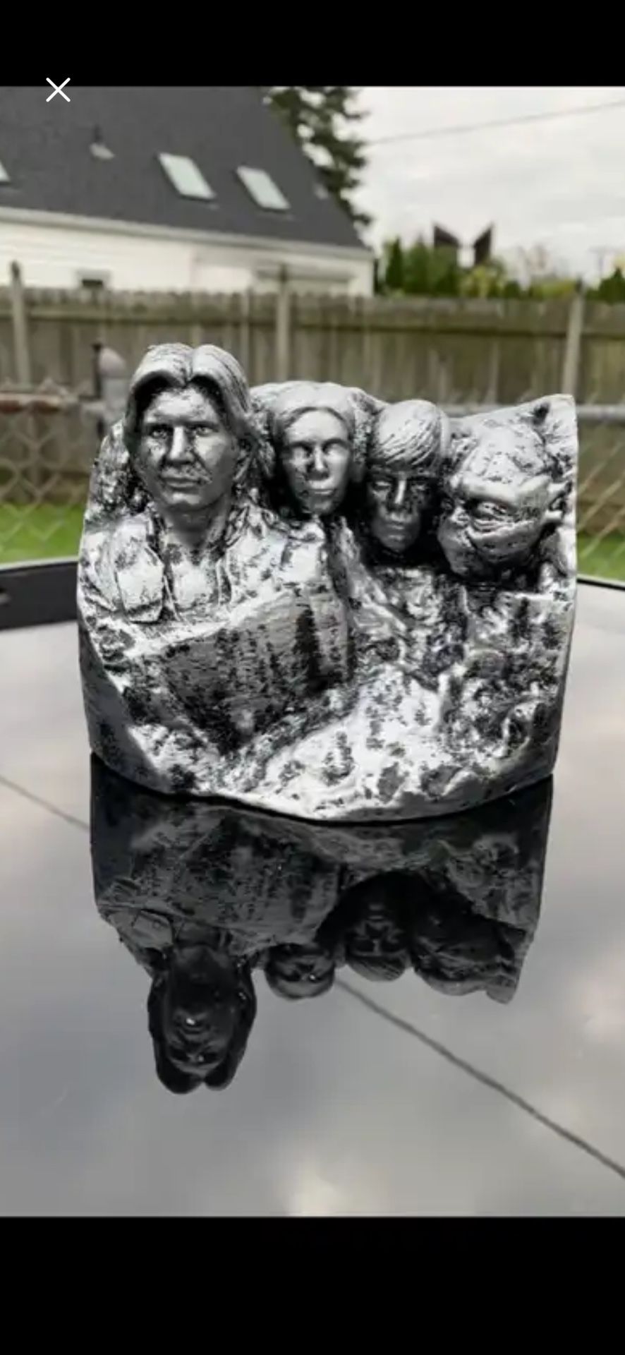 Star Wars Mount Rushmore Statue
